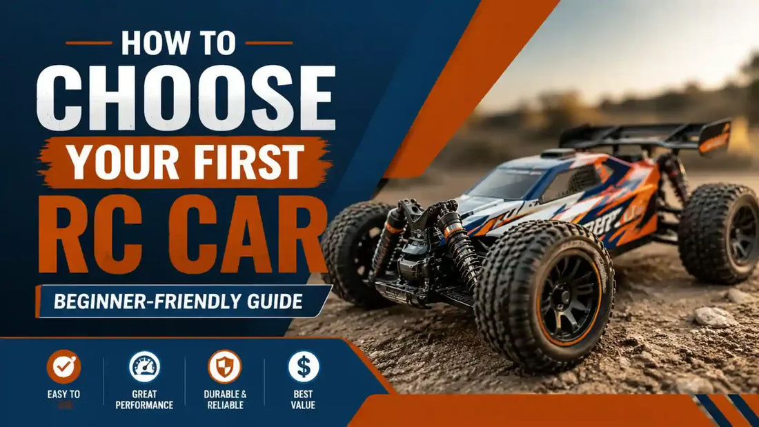 How to Choose Your First RC Car (Beginner-Friendly Guide)