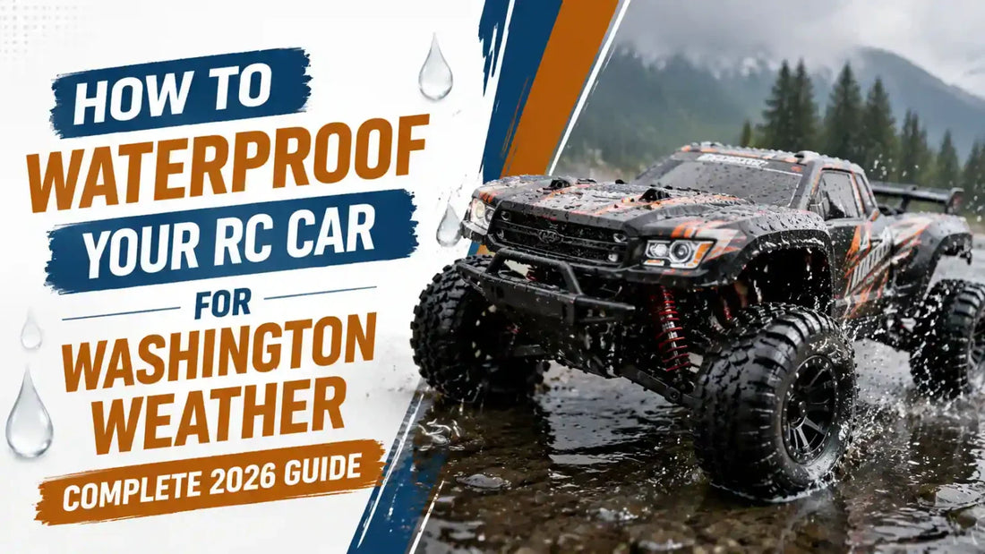 How to Waterproof Your RC Car for Washington Weather: Complete 2026 Guide