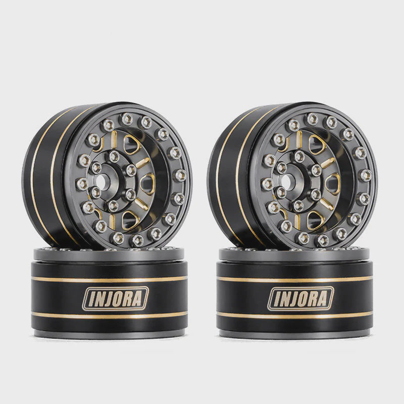 SCX24 1.0" 47g/pcs Brass -3.15mm Offset Wheels