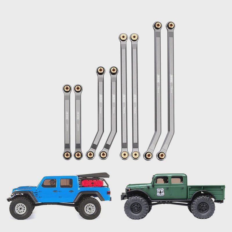 SCX24 Gladiator Power Wagon 8PCS Aluminum High Clearance 4 Links Kit