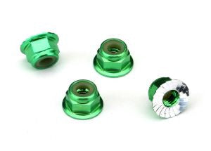 Nuts 4mm Flanged Lock