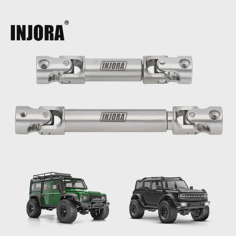 TRX-4M Defender/Bronco Stainless Steel Drive Shafts