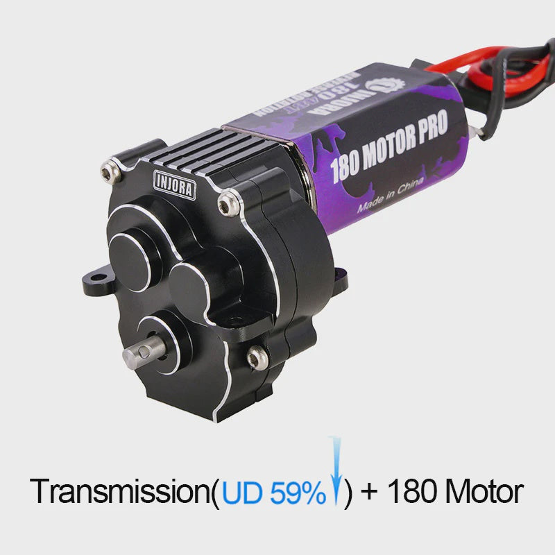 TRX-4M Complete Transmission with 180 Brushed Motor