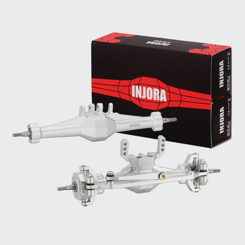 TRX-4M +4mm Diamond Axles with Lay Down Servo Mount & Links