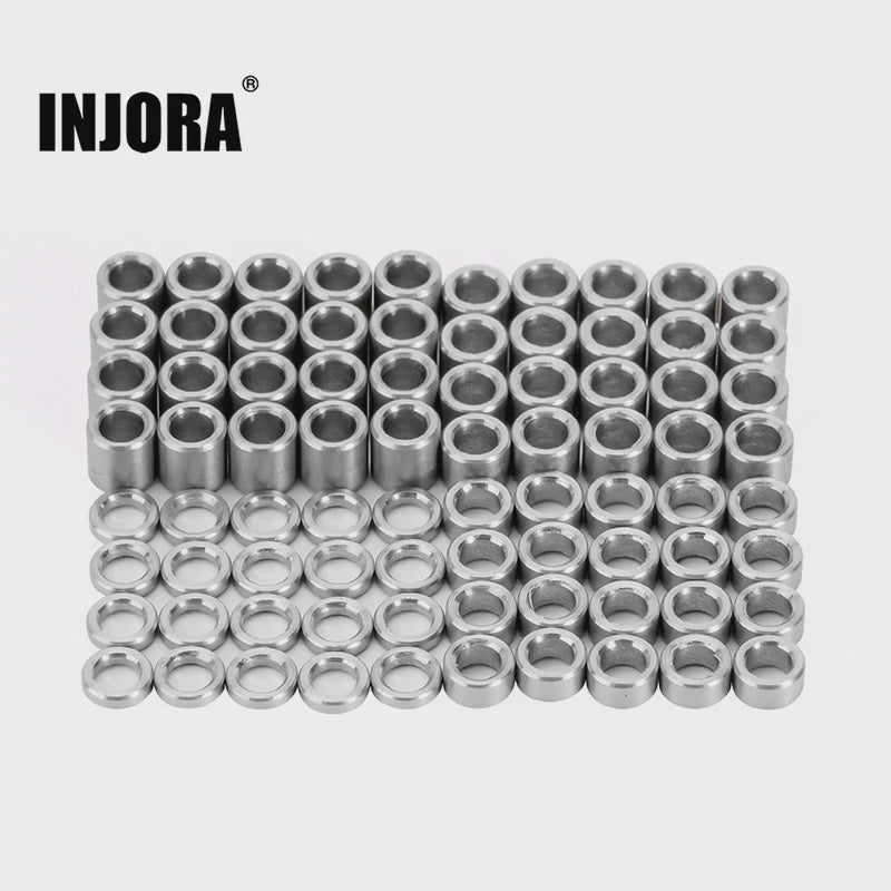 TRX-4M 80pcs M2.5 Flat Stainless Steel Spacers Washers Shims
