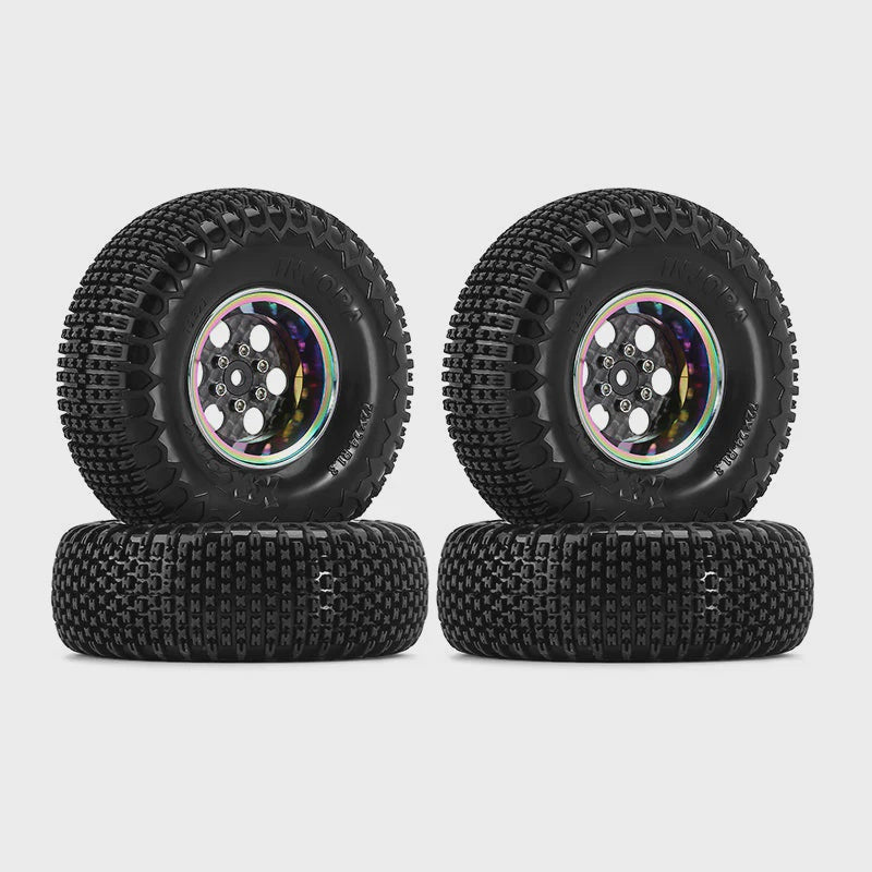 1/18 and 1/24 RC Crawler 1.3" ModuWheel Beadlock Wheels with XHX Pin Tires