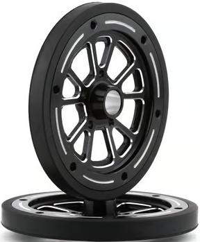 DragRace Concepts Bravo Ultra Lock Front Wheels (Black) (2)