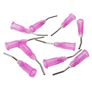 HD Curved Steel Glue Tips - Thick Tip