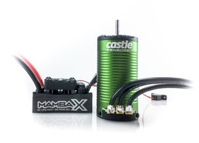 MAMBA X SCT Sensored 25.2V WP ESC & 1415-2400KV Combo