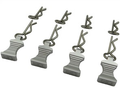 1/10 Aluminum EZ Pulls (4pcs), Body Clips (8pcs)