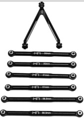 Aluminum Link Set for LWB, 133.7mm, for SCX24