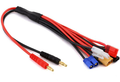 7-Function Charge Adapter to Male 4mm Bullets-300mm Wire