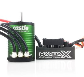 MAMBA X Sensored 25.2V WP ESC 1406-5700KV Combo