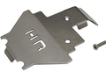 Stainless Steel Center Belly Pan Armor Skid Plate, for Traxxas TRX-4