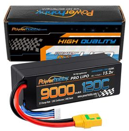 4S 15.2V 9000mAh 120C Graphene LiPo Battery with XT90 Plug and Hard Case