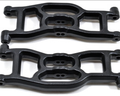 Front A-arms, for Associated Pro2 SC10, Trophy Rat, Black, 1 Pair
