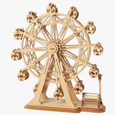 Wooden 3D Puzzle Kit