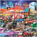 All American Diner Jigsaw Puzzle