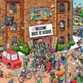 Back to School Chaos No. 8 Jigsaw Puzzle