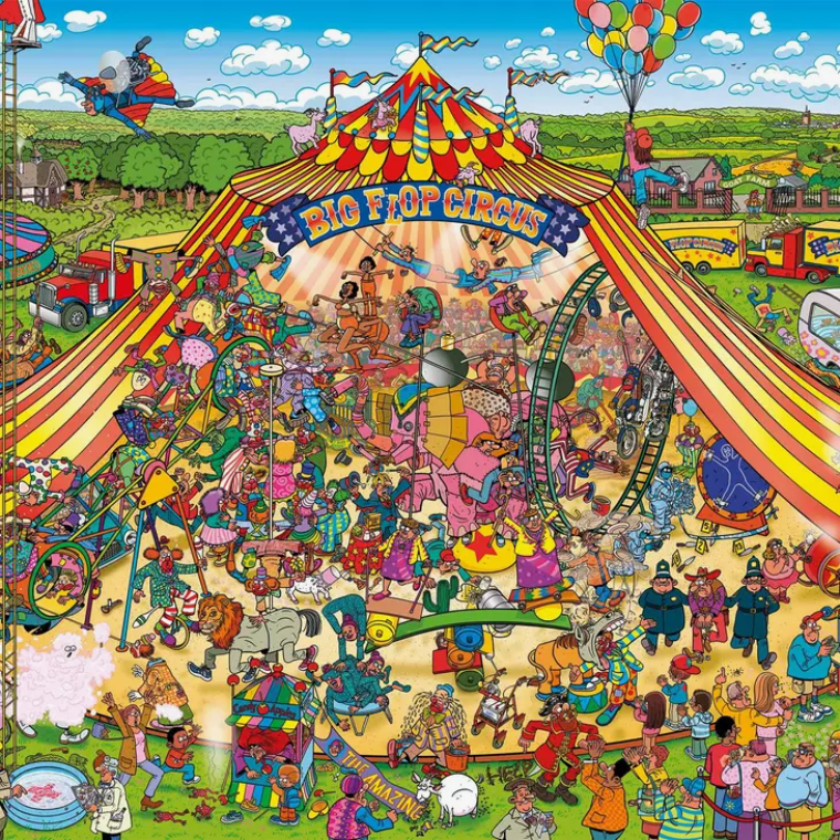 Big Flop Circus Bart Slyp 1000 pieces