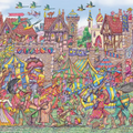 Tempestuous Tournament Armand Foster Jigsaw Puzzle 1000 pieces