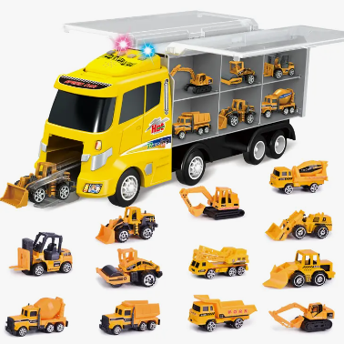 12-in-1 Transport Truck Carrier Set