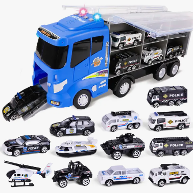 12-in-1 Transport Truck Carrier Set