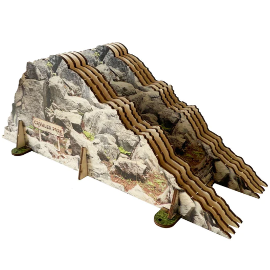 Uphill Obstacle Crawler Park Circuit 1/18 1/24