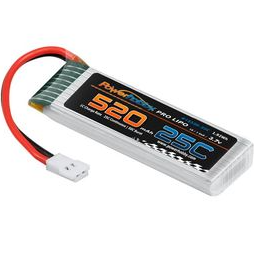 Enduro24 Crawler 1S 3.7V 520mAh 25C LiPo Battery
