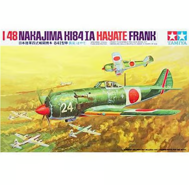 Tamiya 1/48 Japanese Hayate Frank Type 4 Airplane Model Kit