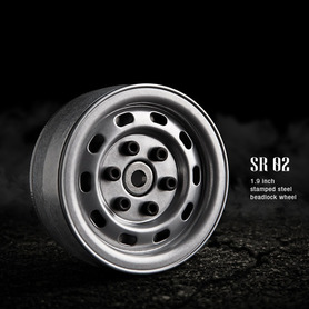 SR02 Beadlock 1.9" Wheels