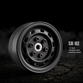 SR02 Beadlock 1.9" Wheels