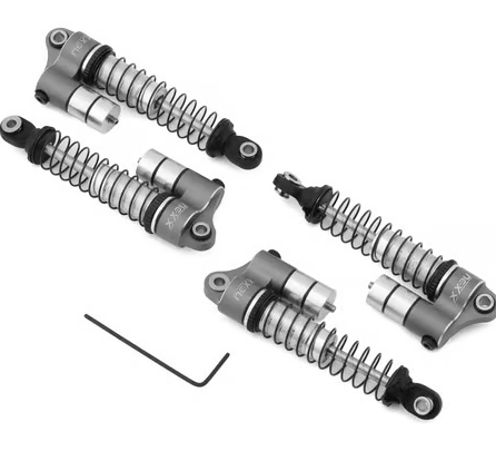 Traxxas 1/18 TRX-4M Reservoir Aluminum Threaded Oil-Filled Shocks