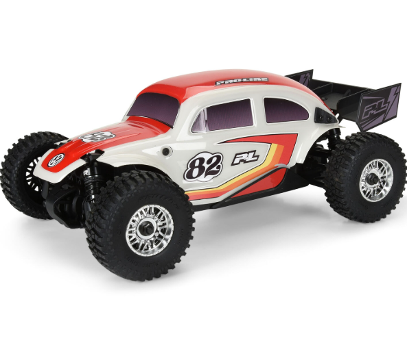Typhon GROM Class 1 VW Bug Race Body Conversion Kit and Flat Iron M/T Tires Mounted 12mm Chrome Diablo