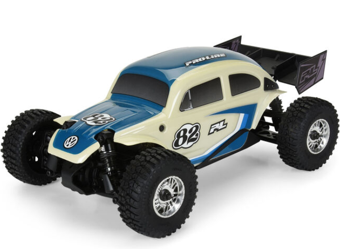 Typhon GROM Class 1 VW Bug Race Body Conversion Kit and Flat Iron M/T Tires Mounted 12mm Chrome Diablo
