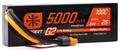 7.4V 5000mAh 2S 100C Smart G2 Hardcase LiPo Battery: IC3