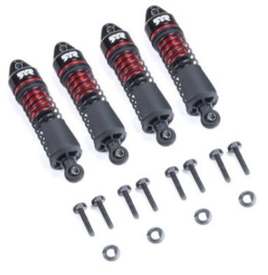 GROM Aluminum Shock Set, 58mm Length, 300cSt Oil (4)