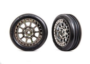 Bandit Front Ribbed 2.2" Tires and Wheels