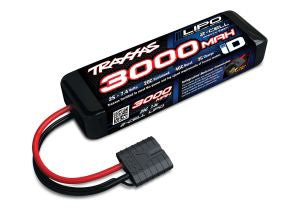 2s Lipo 3000mAh 7.4v 20c Battery