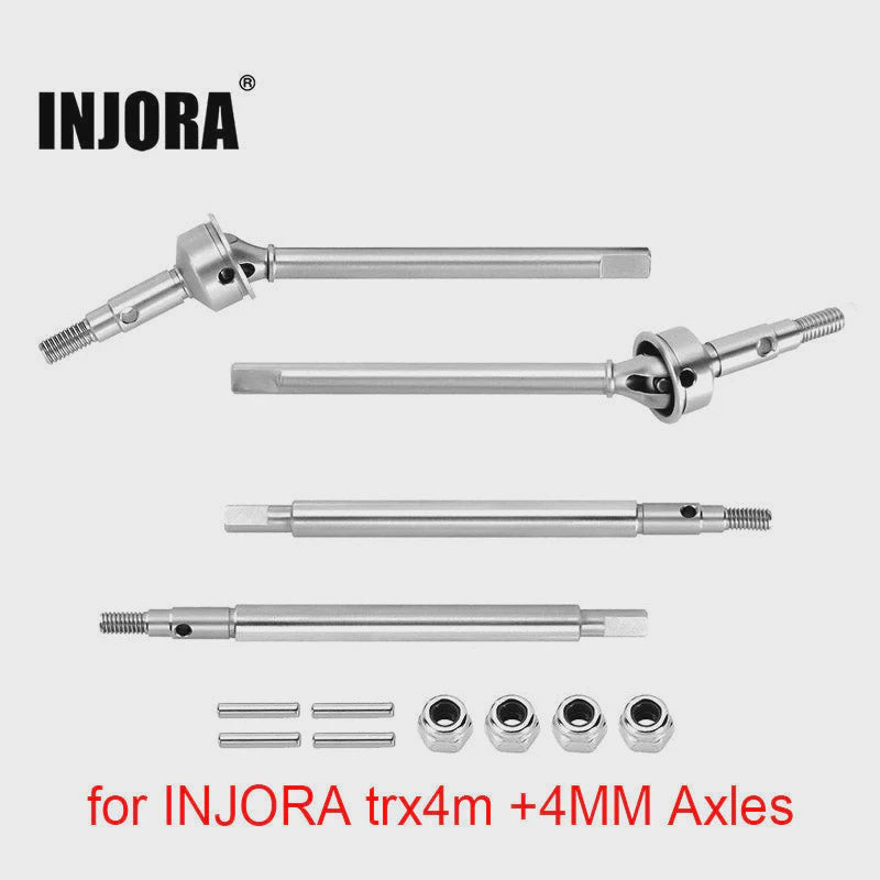 TRX-4M Stainless Steel Axle Shafts Steeling Links