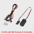 1/18 or 1/24 RC Crawler Rock Lights Kit with Controller