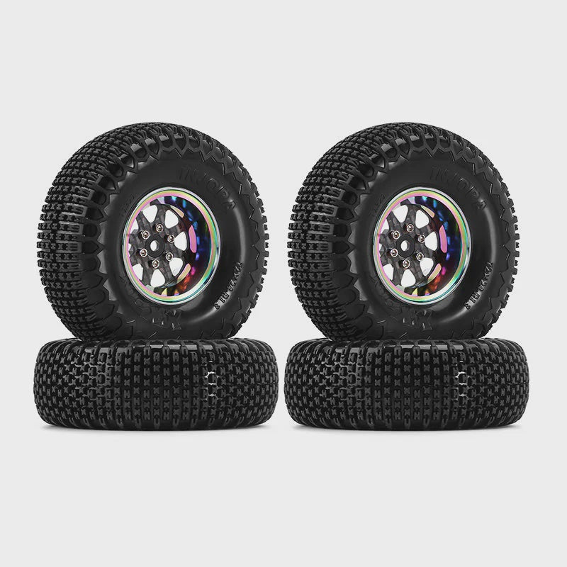 1/18 and 1/24 RC Crawler 1.3" ModuWheel Beadlock Wheels with XHX Pin Tires