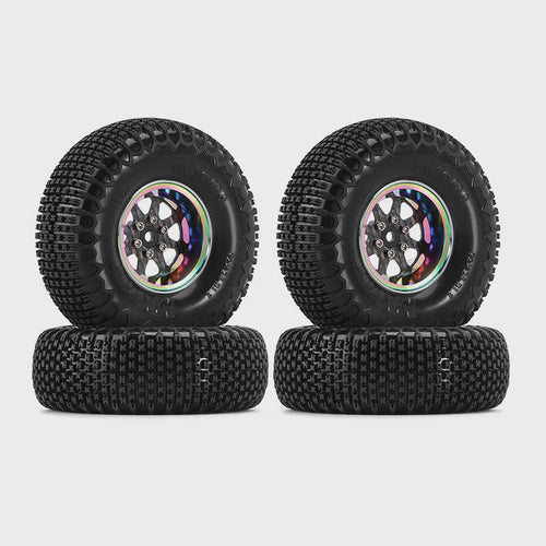1/18 and 1/24 RC Crawler 1.3" ModuWheel Beadlock Wheels with XHX Pin Tires
