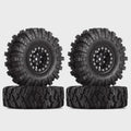 1/24 RC Crawler 1.0" 62*20.5mm Wheel Rims Mud Terrain Tires Set