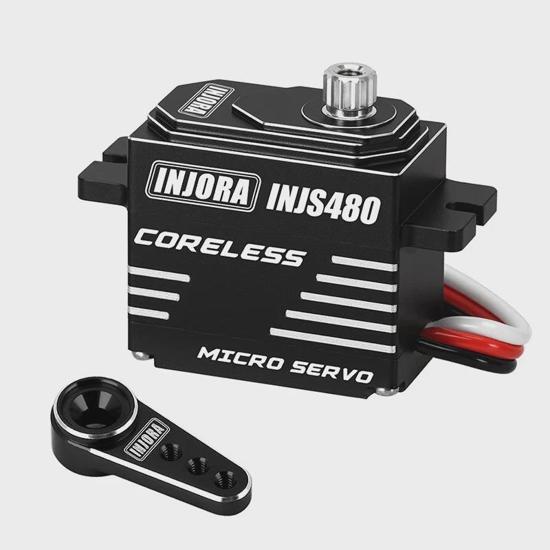 SCX24 INJS480 Coreless Micro Servo with Mount & Horn