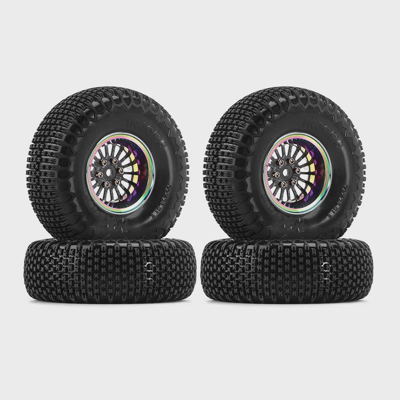 1/18 and 1/24 RC Crawler 1.3" ModuWheel Beadlock Wheels with XHX Pin Tires