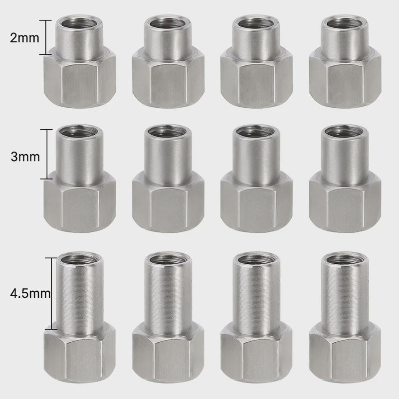 TRX-4M 4PCS 2/3/4.5mm M2.5 Long Nuts