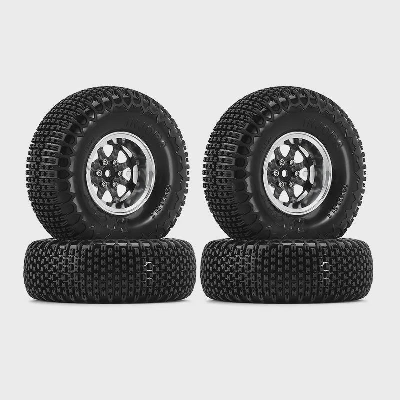 1/18 and 1/24 RC Crawler 1.3" ModuWheel Beadlock Wheels with XHX Pin Tires