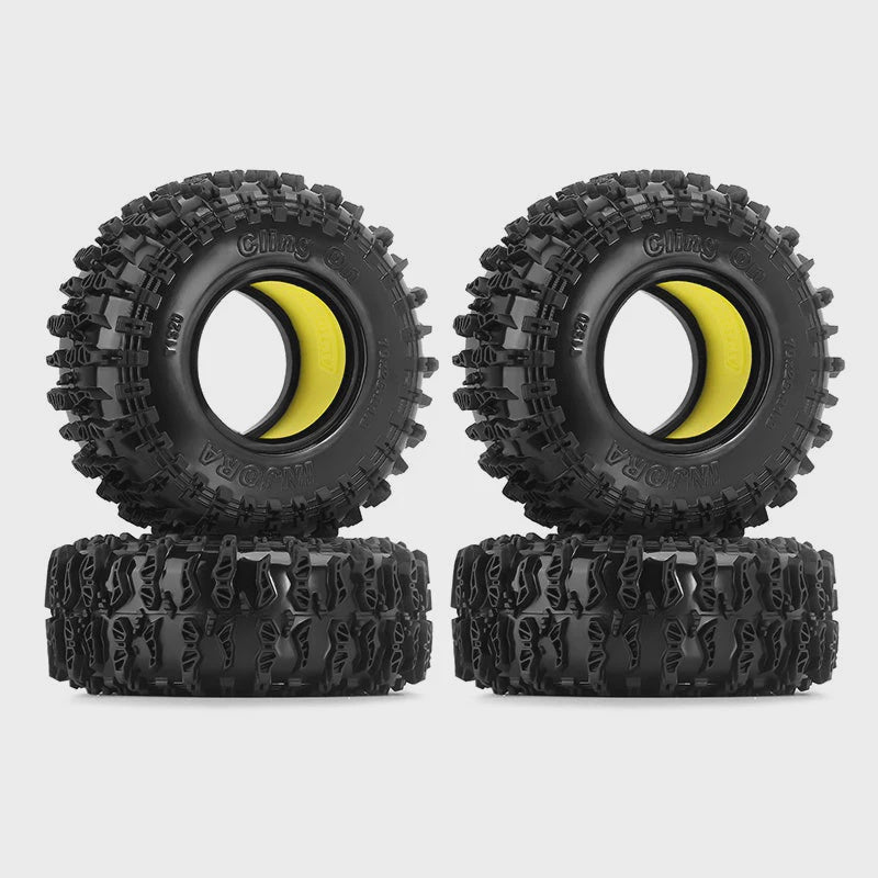 1.3" 70*26mm Cling On Tires & Silicone Rubber Inserts Combo