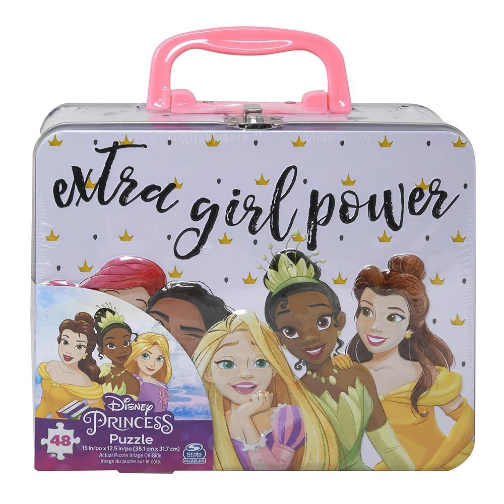 Tin Lunch Box w/ Puzzle